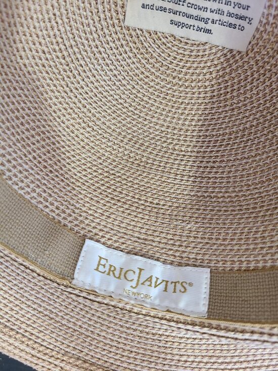 Eric Javits Hampton Squishee Sun Hat Beige main image 5